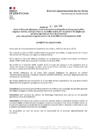 Arrêté du 1er juin 2026
